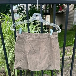 green mini pacsun skirt